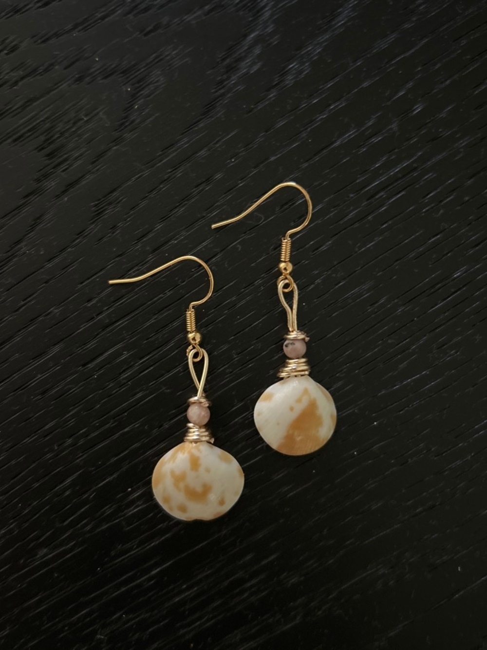 Hand Made Shell Earrings